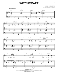 Witchcraft [Jazz version] von Cy Coleman (Download) 