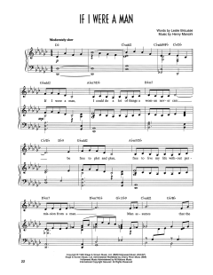 If I Were A Man von Henry Mancini (Download) 