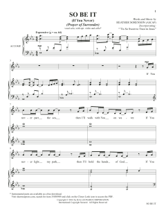 So Be It (If You Never) (Download) 