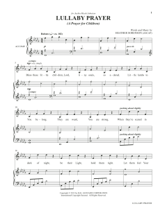 Lullaby Prayer (A Prayer For Children) (Download) 