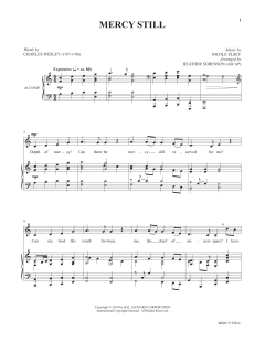 Mercy Still von Charles Wesley (Download) 