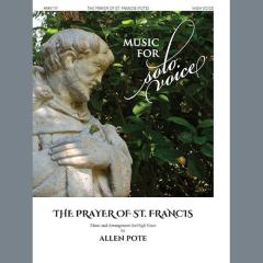 Prayer of St. Francis (High Voice) von Allen Pote (Download) 