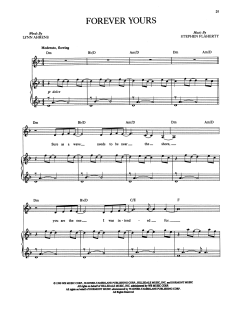 Forever Yours von Lynn Ahrens (Download) 