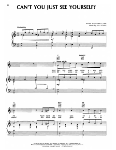 Can't You Just See Yourself? von Jule Styne (Download) 