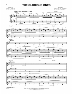 The Glorious Ones von Lynn Ahrens (Download) 