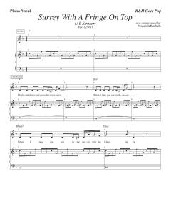 The Surrey with the Fringe on Top [R&H Goes Pop! version] von Richard Rodgers (Download) 