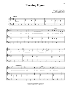 Evening Hymn (Low Voice) von Henry Purcell (Download) 