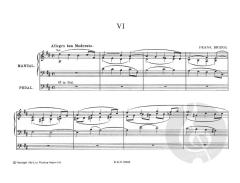 6 Organ Pieces von Frank Bridge 