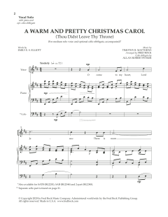 Three Christmas Solos (with optional cello obbligato) von Jan Sanborn (Download) 