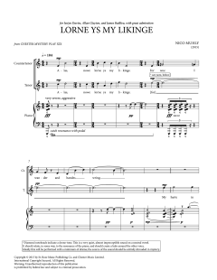 Lorne Ys My Likinge (Download) 