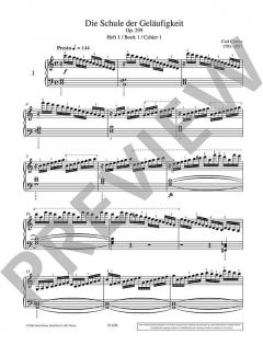 Schule der Geläufigkeit op. 299 von Carl Czerny 