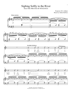 Sighing Softly To The River von William Schwenck Gilbert (Download) 