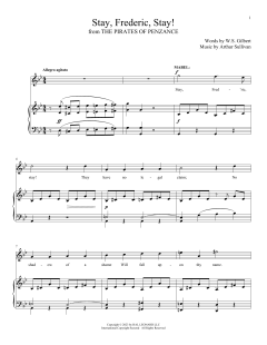 Stay, Frederic, Stay! von William Schwenck Gilbert (Download) 