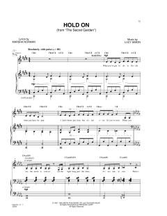 Hold On von Marsha Norman (Download) 