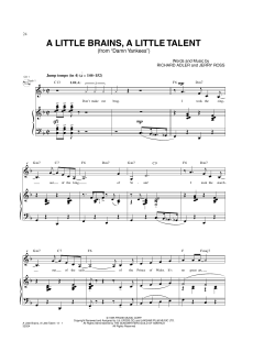 A Little Brains, A Little Talent von Jerry Ross (Download) 
