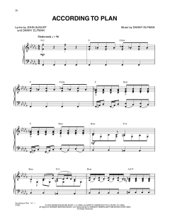 According To Plan von Danny Elfman (Download) 