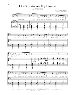 Don't Rain On My Parade von Jule Styne (Download) 