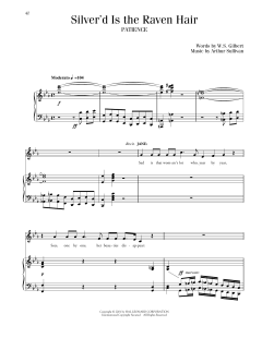 Silver'd Is The Raven Hair von William Schwenck Gilbert (Download) 