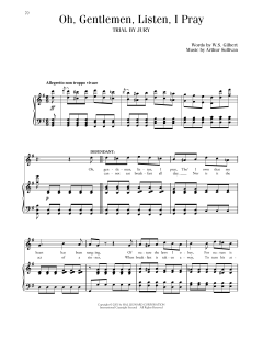 Oh, Gentlemen, Listen, I Pray von William Schwenck Gilbert (Download) 
