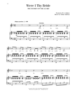 Were I Thy Bride von William Schwenck Gilbert (Download) 