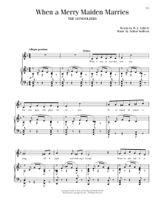 When A Merry Maiden Marries von William Schwenck Gilbert (Download) 