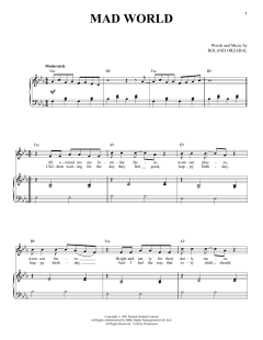 Mad World von Gary Jules (Download) 