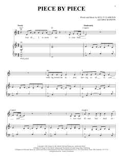 Piece By Piece von Kelly Clarkson (Download) 