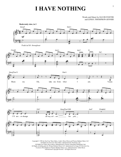 I Have Nothing von Whitney Houston (Download) 