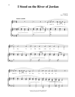 I Stood On The River Of Jordan von Traditional Spiritual (Download) 