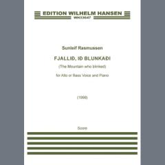 Fjallið, ið blunkaði (The Mountain Who Blinked) (for Alto or Bass) (Download) 