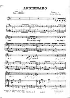 Aficionado von Alain Bashung (Download) 