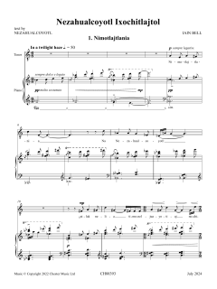 Nezahualcoyotl Ixochitlajtol von Iain Bell (Download) 