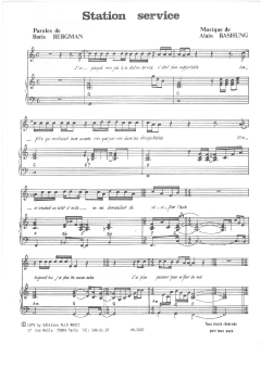 Station Service von Alain Bashung (Download) 