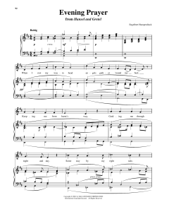 Evening Prayer von Engelb Humperdinck (Download) 