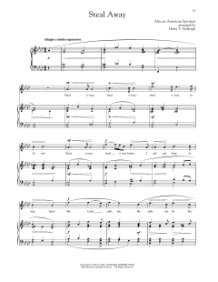 Steal Away (Steal Away To Jesus) von Traditional Spiritual (Download) 