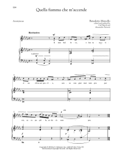 Quella Fiamma Che M'accende von Benedetto Marcello (Download) 