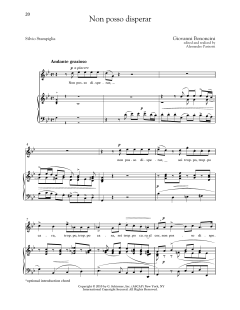 Non Posso Disperar (High Voice) von Giovanni Bononcini (Download) 