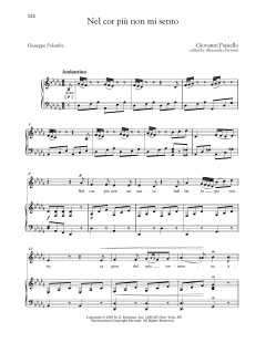 Nel Cor Piu Non Mi Sento von Giovanni Paisiello (Download) 