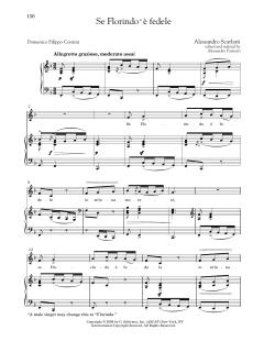 Se Florindo E Fedele (Medium Low Voice) von Alessandro Scarlatti (Download) 