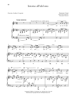 Intorno All'idol Mio (Medium Low Voice) von Antonio Cesti (Download) 