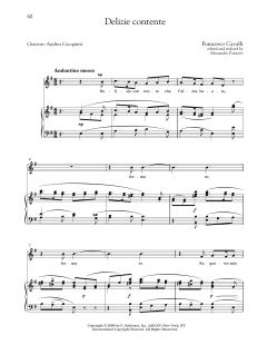 Delizie Contente (Medium Low Voice) von Francesco Cavalli (Download) 