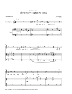 The Mezzo-Soprano's Song von Nico Muhly (Download) 