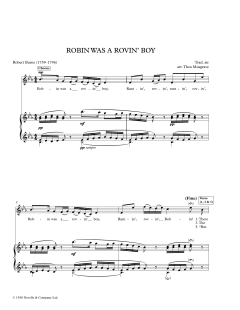 Three Scottish Songs von Thea Musgrave (Download) 