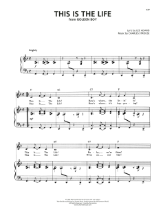 This Is The Life von Charles Strouse (Download) 