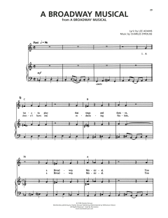 A Broadway Musical von Lee Adams (Download) 