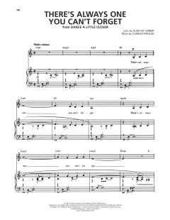 There's Always One You Can't Forget von Alan Jay Lerner (Download) 
