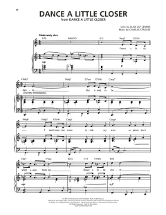 Dance A Little Closer von Alan Jay Lerner (Download) 
