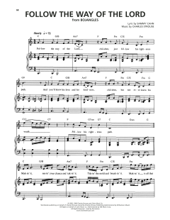 Follow The Way Of The Lord von Sammy Cahn (Download) 