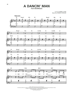A Dancin' Man von Sammy Cahn (Download) 