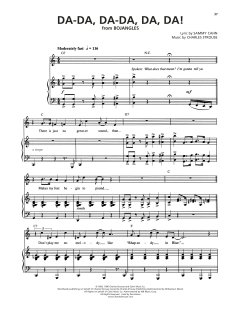 Da-Da, Da-Da, Da, Da! von Sammy Cahn (Download) 